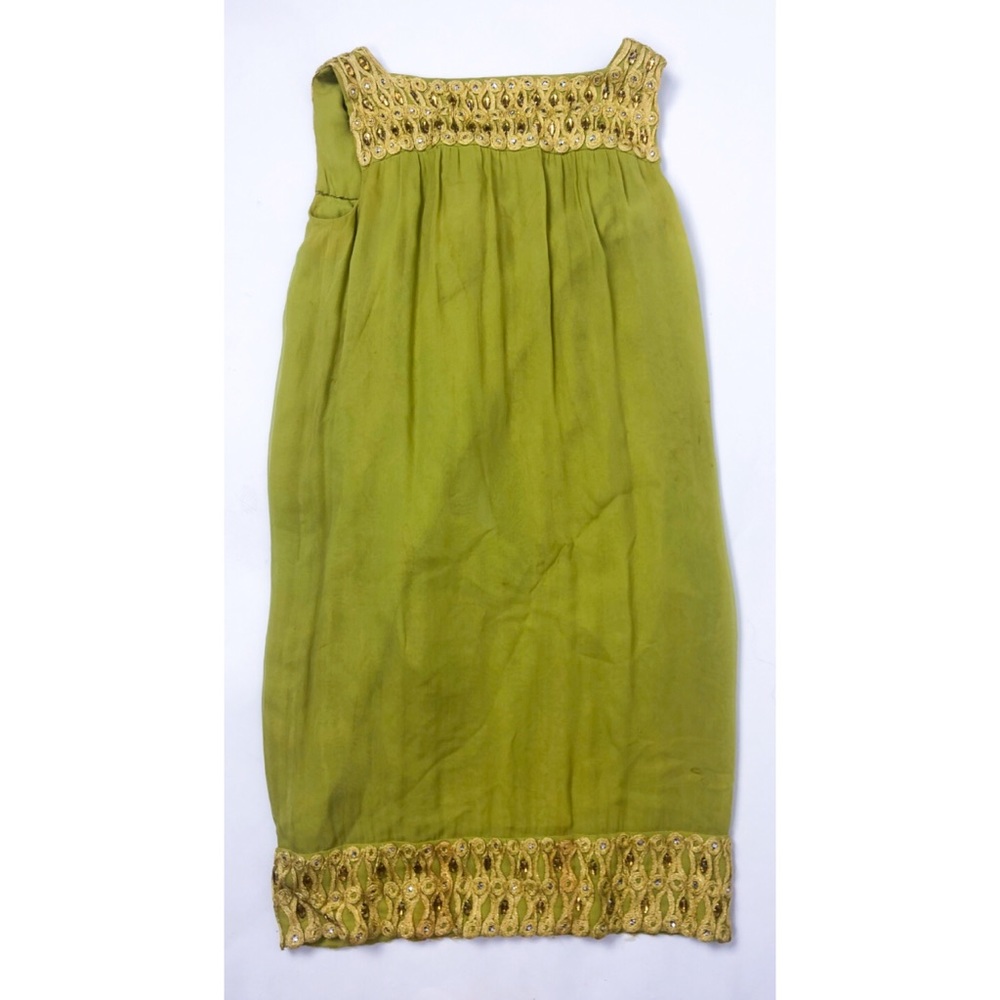 🛡Vintage Pat Sandler Bubble Dress in Emerald